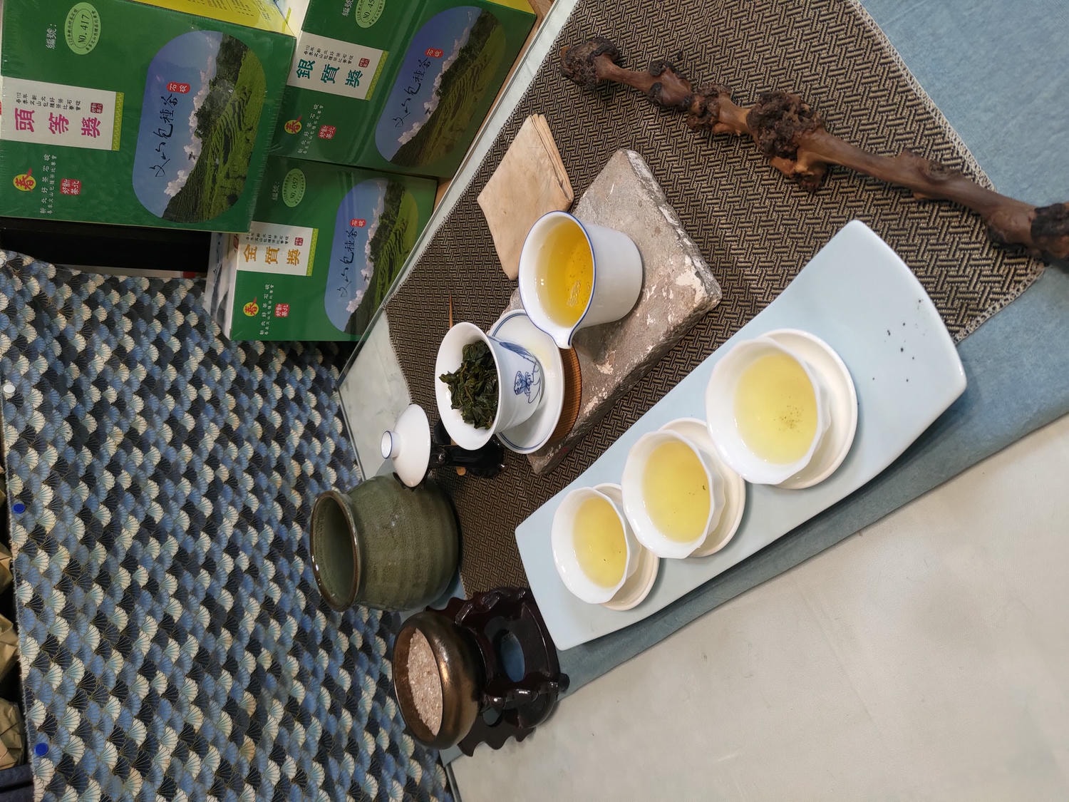 漢貓喝茶🍵2.文山包種茶 - 第1張圖